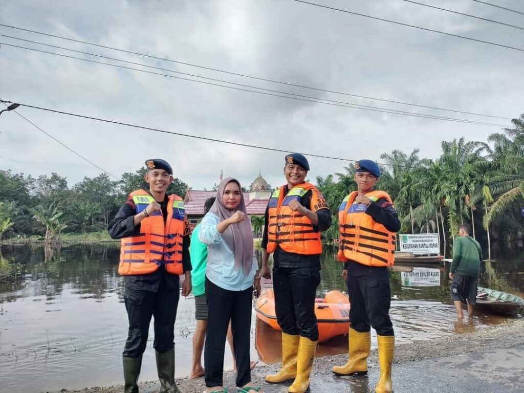 Kegiatan Germas PPA Evakuasi Warga di Rantau Kopar, Riau
