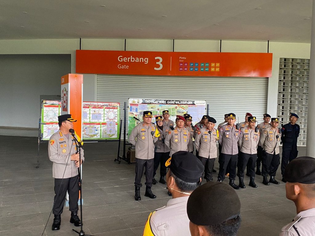 Polda Metro Jaya Kerahkan 3.256 Personel Gabungan Amankan Kampanye Akbar di Stadion GBK.