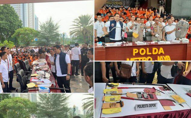 TOP! Aksi Polisi Amankan Natal dan Tahun Baru Jalankan Instruksi Jokowi