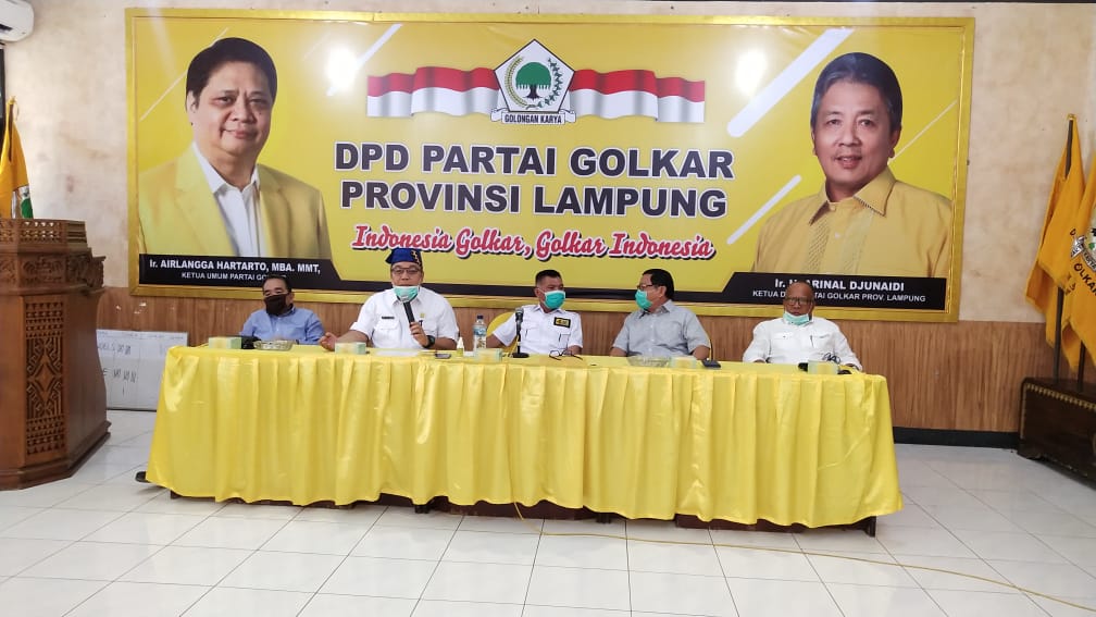 DPP Partai Golkar Resmi Tugaskan TEC Maju Pilkada Lamsel