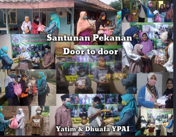 Anak Yatim dan Dhuafa di Lingkungan Desa Ciledug Setu Kab Bekasi dapat bantuan Yayasan Para Aulia Indonesia