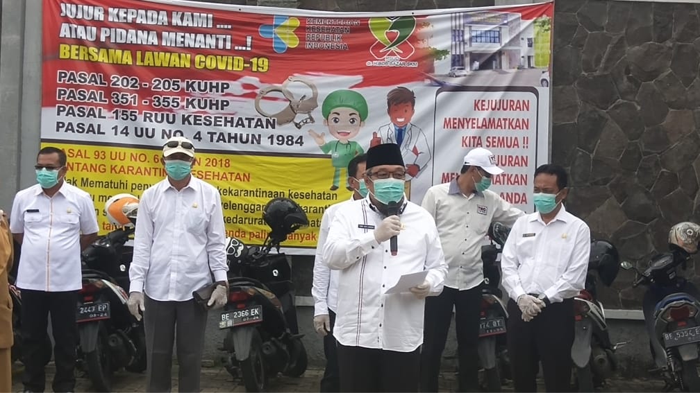 TEC Sumbangkan APD Untuk Tenaga Medis Se-Lampung Selatan.