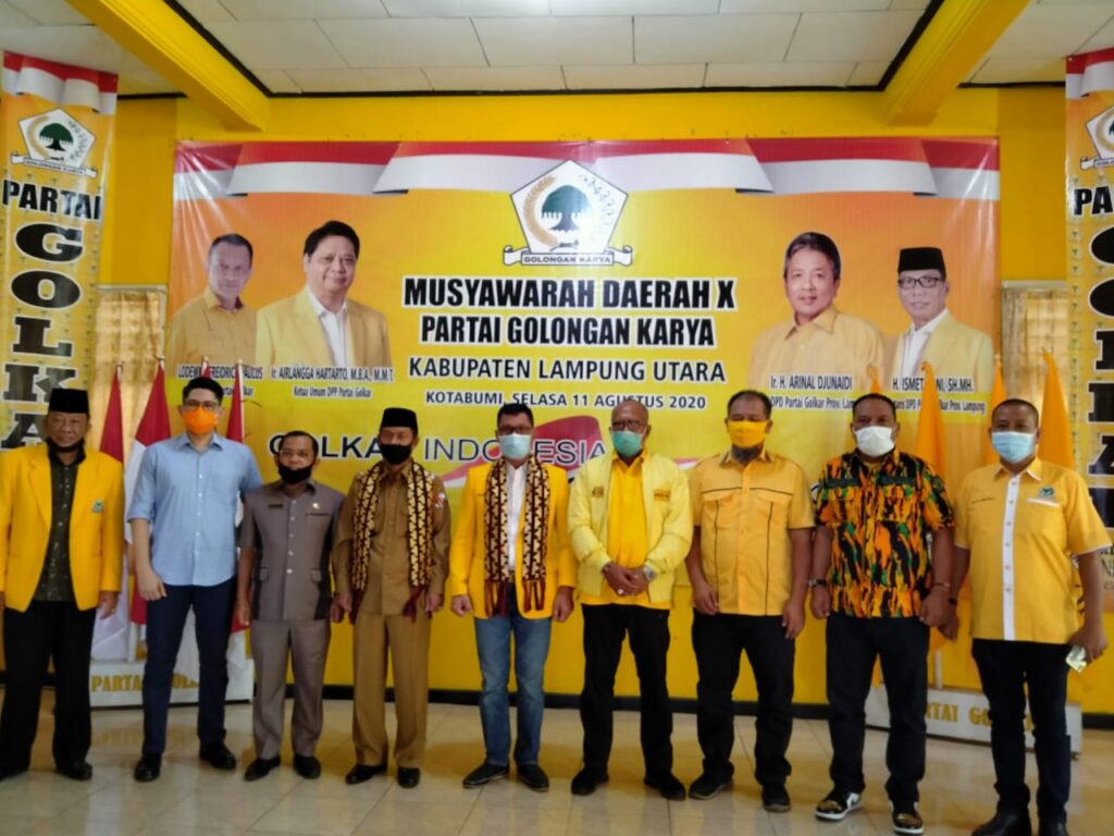 AMPG Lampung Kawal Musda Ke-X Golkar Lampung Utara