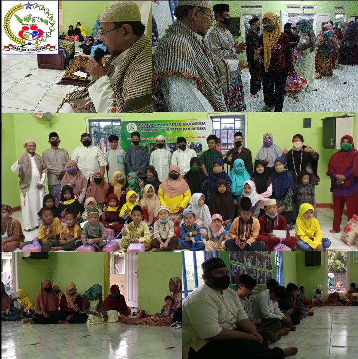 Acara Santunan Pekanan Jum’at Berkah dan Doa Bersama Anak Yatim Yayasan Para Aulia Indonesia