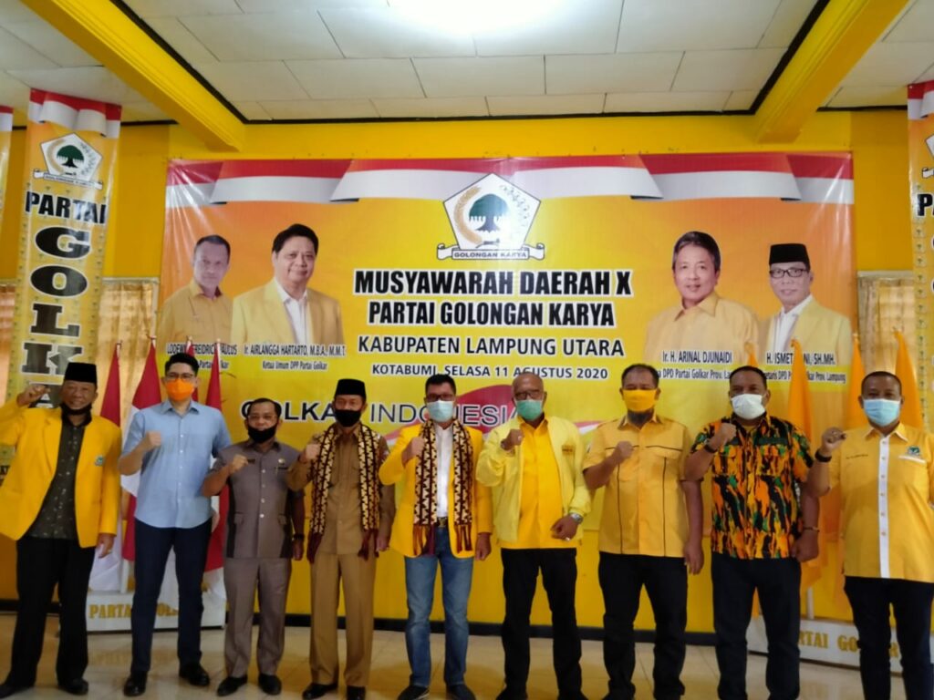 AMPG Lampung Kawal Musda Ke-X Golkar Lampung Utara