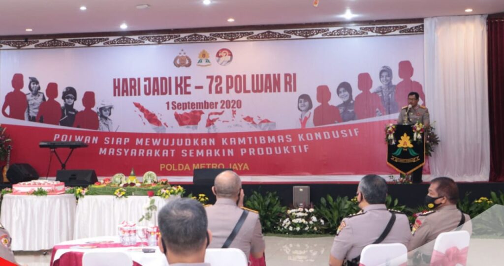 Polda Metro Jaya Rayakan Syukuran HUT Polwan RI ke 72