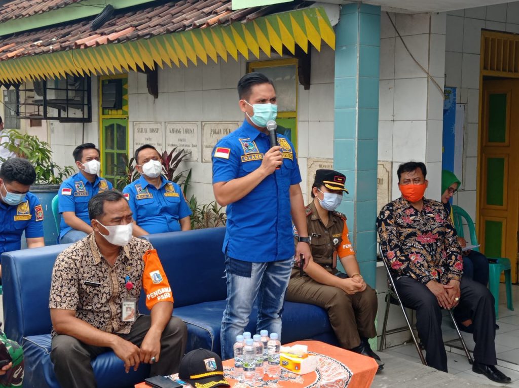 Sat Narkoba Polres Metro Jakarta Barat Resmikan Kampung tangguh Jaya di Rw 11 Cengkareng Timur
