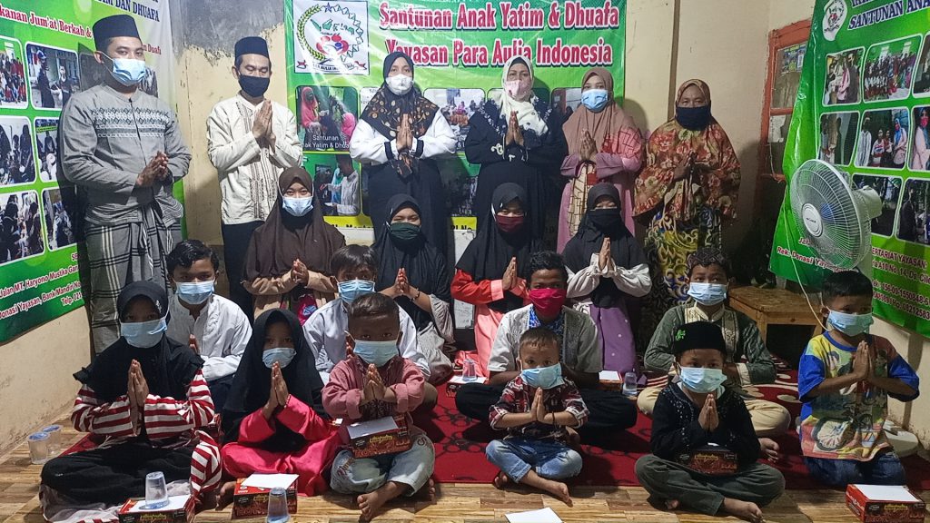 Santunan Pekanan Yayasan Para Aulia Indonesia, Ini Kegiatannya di Jum’at Berkah