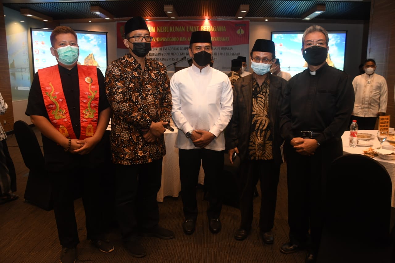 Kunjungannya ke Kota Kripik, Pangdam IV/Diponegoro Silaturahmi Bersama Komponen Masyarakat
