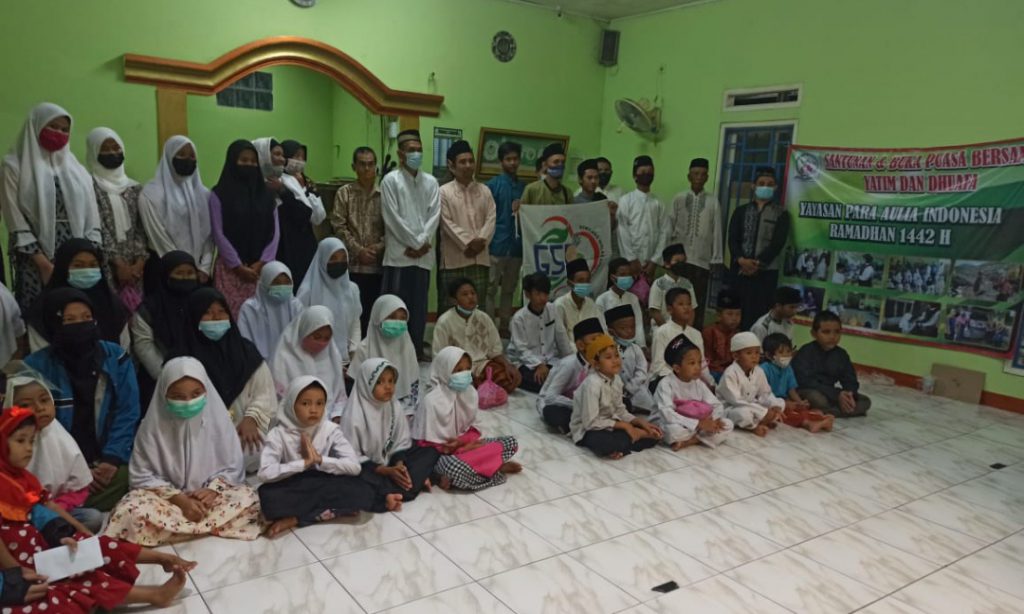 Yayasan Para Aulia Indonesia Bersama Komunitas Gerak Sedekah Pemalang Gelar Acara Santunan dan Buka Puasa Bersama Yatim Binaan YPAI