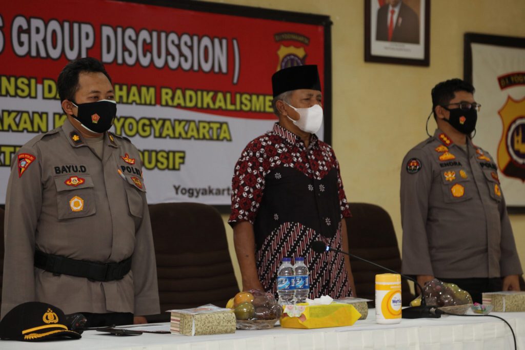 Polri Gelar Diskusi Cegah Paham Radikalisme di Polresta Yogyakarta
