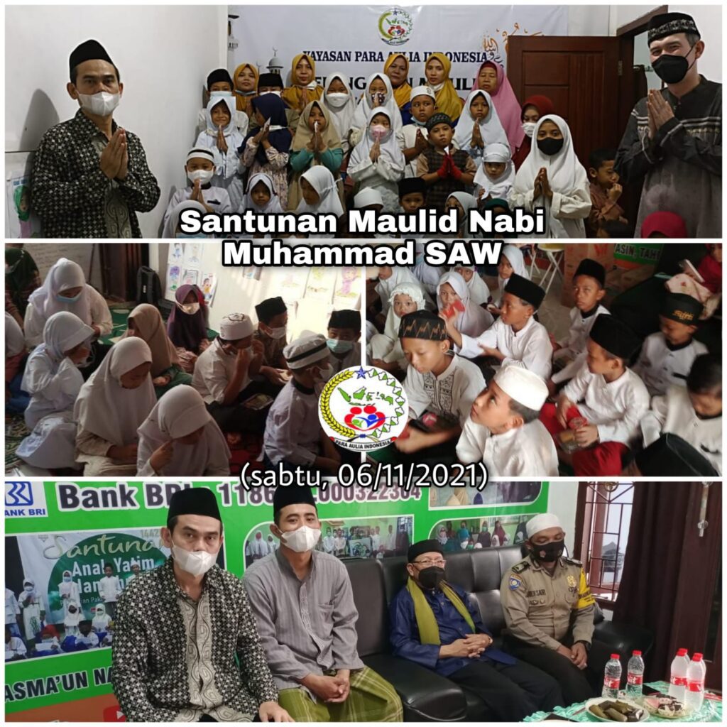 Maulid Nabi di Yayasan Para Aulia Indonesia : Nabi Muhammad SAW Adalah Suri Tauladan Yang Baik Bagi Umat Manusia