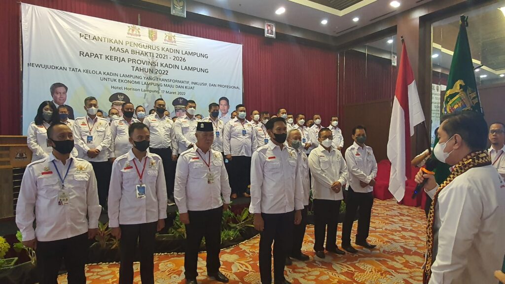 Resmi dilantik, Pengurus KADIN Lampung Dorong Peran UMKM Pulihkan Ekonomi