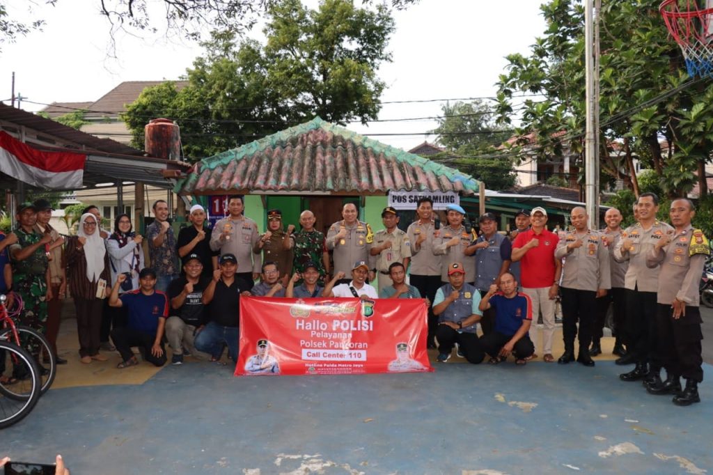 Kapolres Metro Jakarta Selatan Dialog Bersama Warga Kelurahan Kalibata