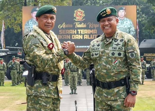 IMO-Indonesia Ucapkan Selamat dan Sukses kepada Mayjen Mohamad Hasan yang  Resmi Jabat Pangkostrad