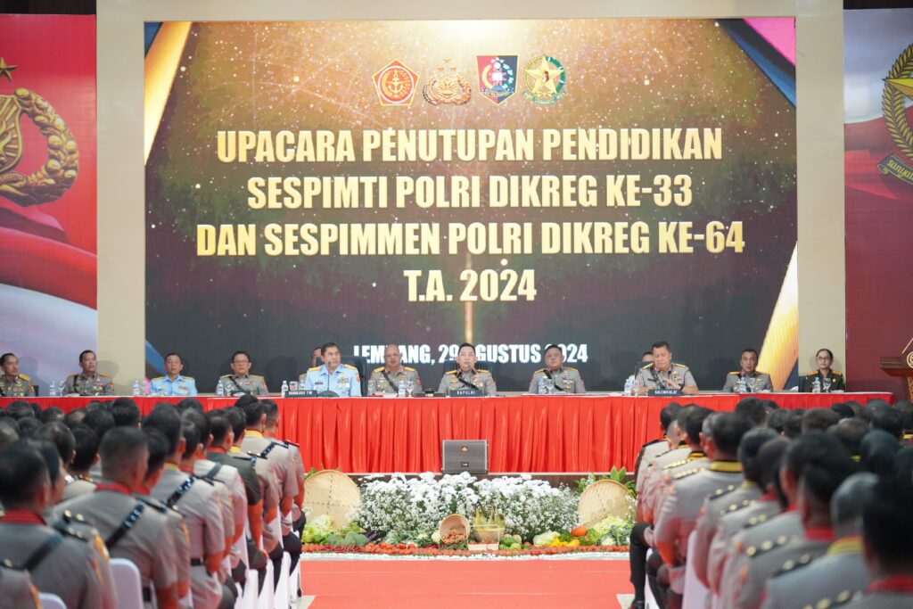 Lulusan Sespimti dan Sespimen 2024 Diharapkan Jadi Ikon Kebhinekaan