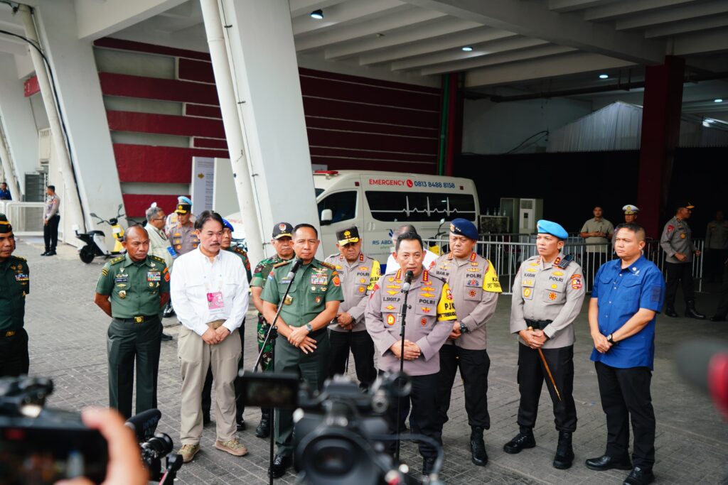 Tinjau Kesiapan Pengamanan, Kapolri Instruksikan Warga Terlayani dengan Baik saat Misa Agung Paus Fransiskus