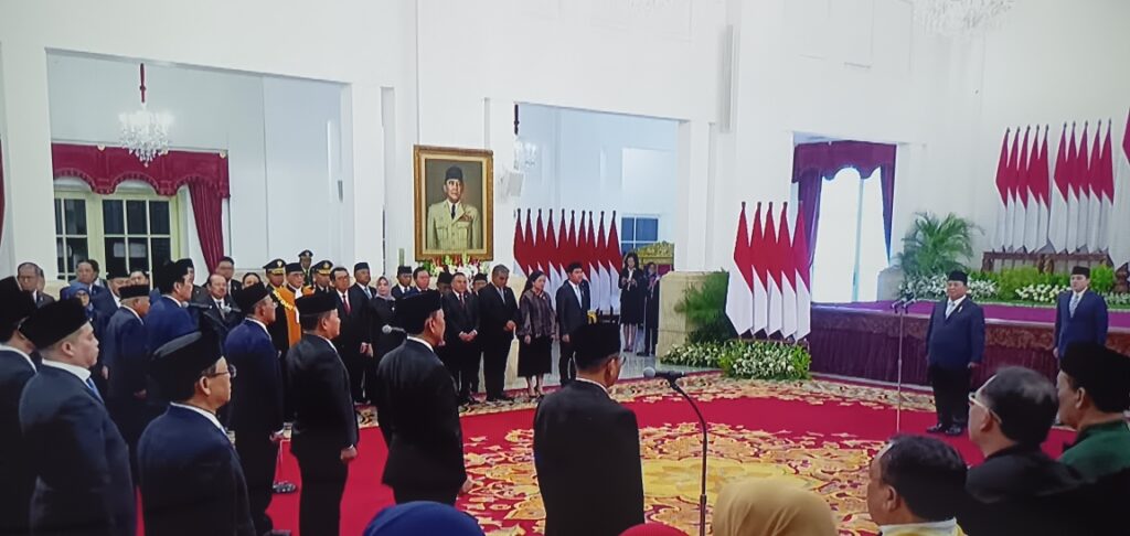 Presiden Prabowo Lantik Tujuh Orang Penasihat Khusus