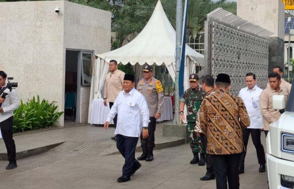 Presiden Prabowo Resmikan Terowongan Silaturahmi Istiqlal-Katedral di Sawah Besar Jakarta Pusat