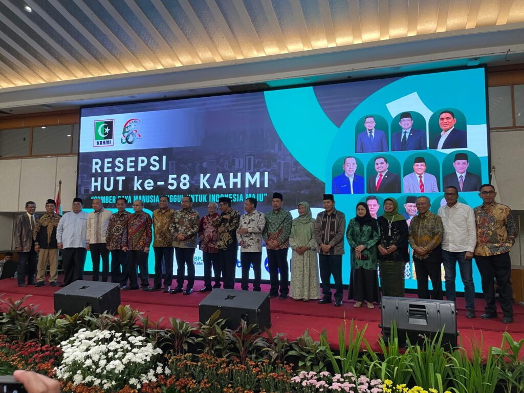 Resepsi peringatan Hari Ulang Tahun (HUT) ke-58 KAHMI